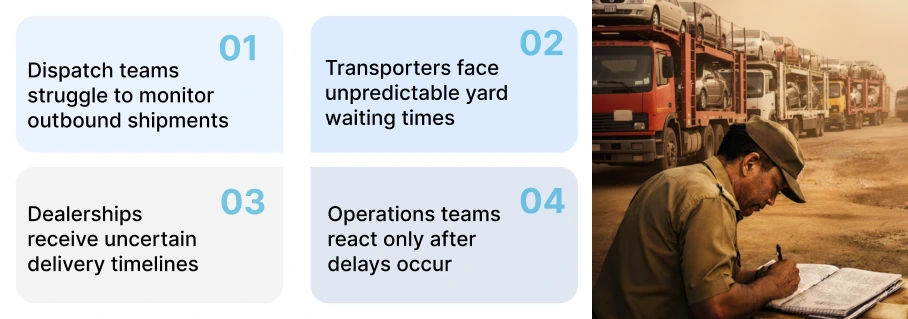 How Automotive OEMs Can Achieve Real-Time Vehicle Movement Visibility