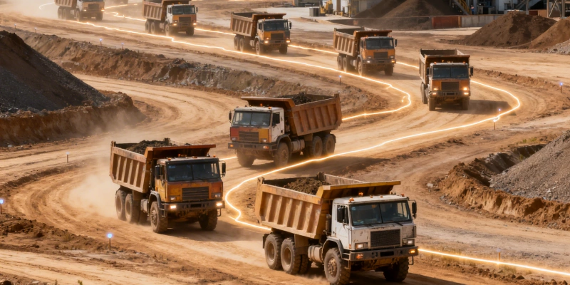 Real-Time Mining Vehicle Tracking for Remote Operations